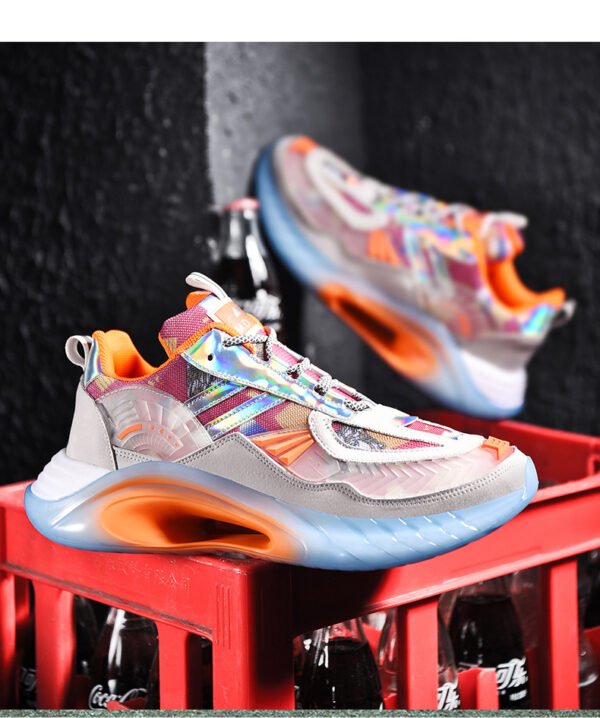 NovaEdge™ Street Basketball Sneakers – Color Burst Edition - Image 4