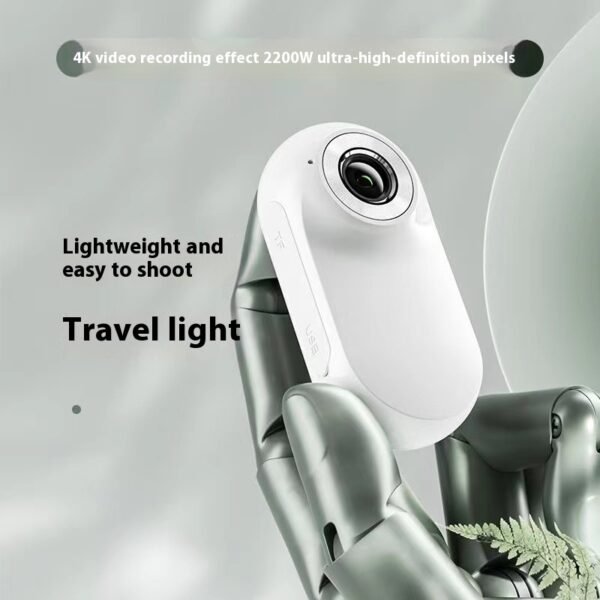 Mini 4K Wearable Sports Camera – Black/White | No Card / 16GB–128GB - Image 5