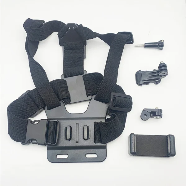 Adjustable Chest Mount Harness for Smartphones & Action Cameras - Image 3